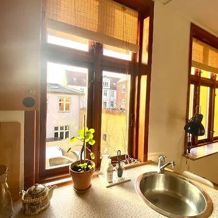 En Hel I Midtbyen - Centralt, Taet Pa Alt Og Med Parkering! Apartman *